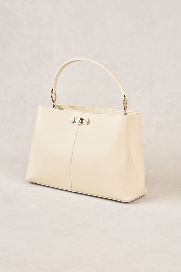 Satchel Tote Bag - Chalk
