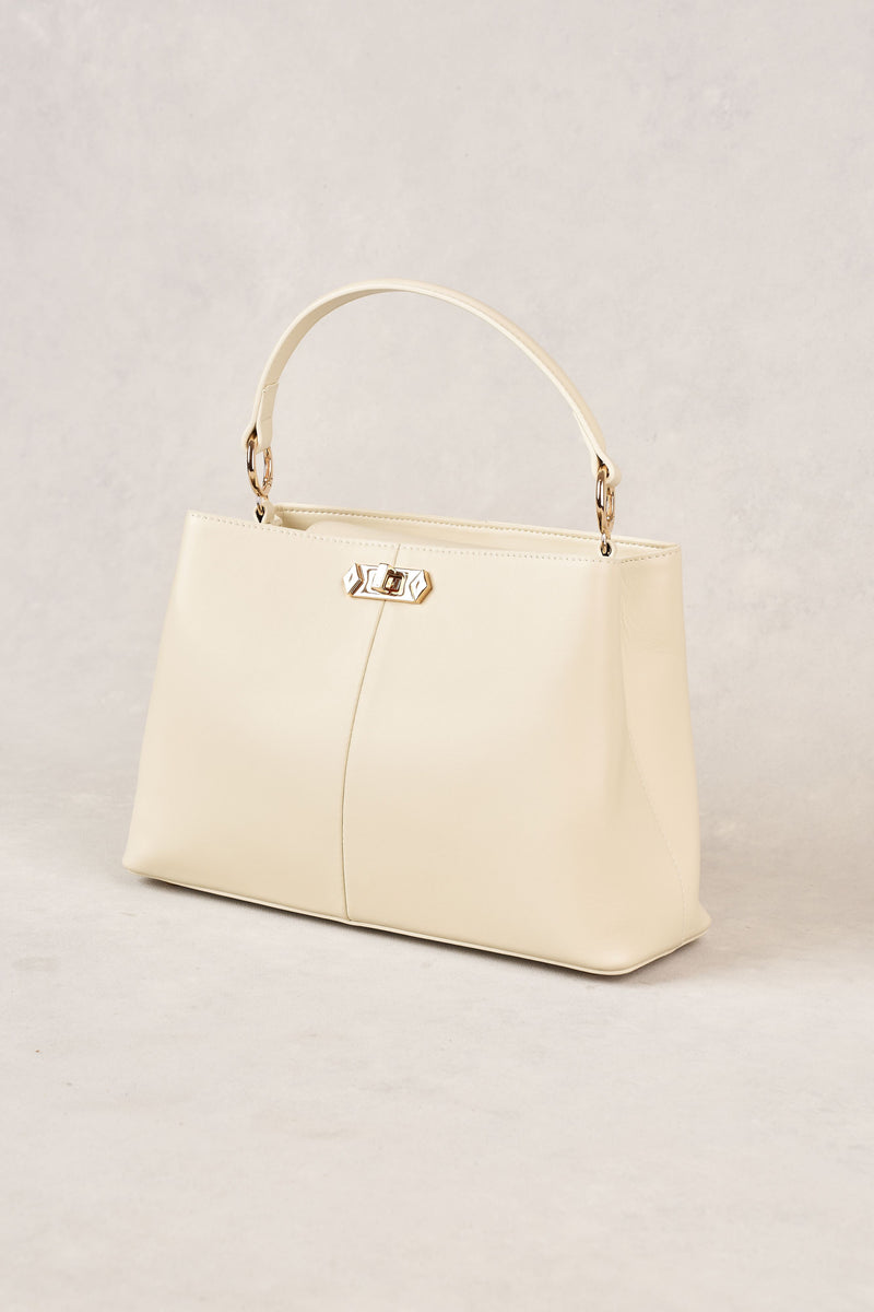 Satchel Tote Bag - Chalk
