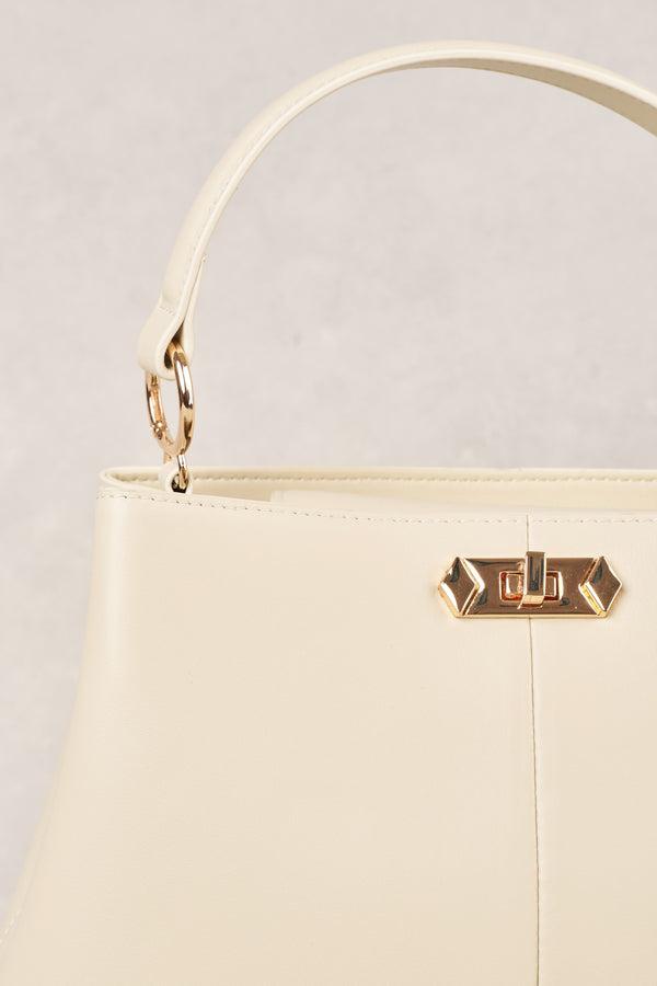 Satchel Tote Bag - Chalk