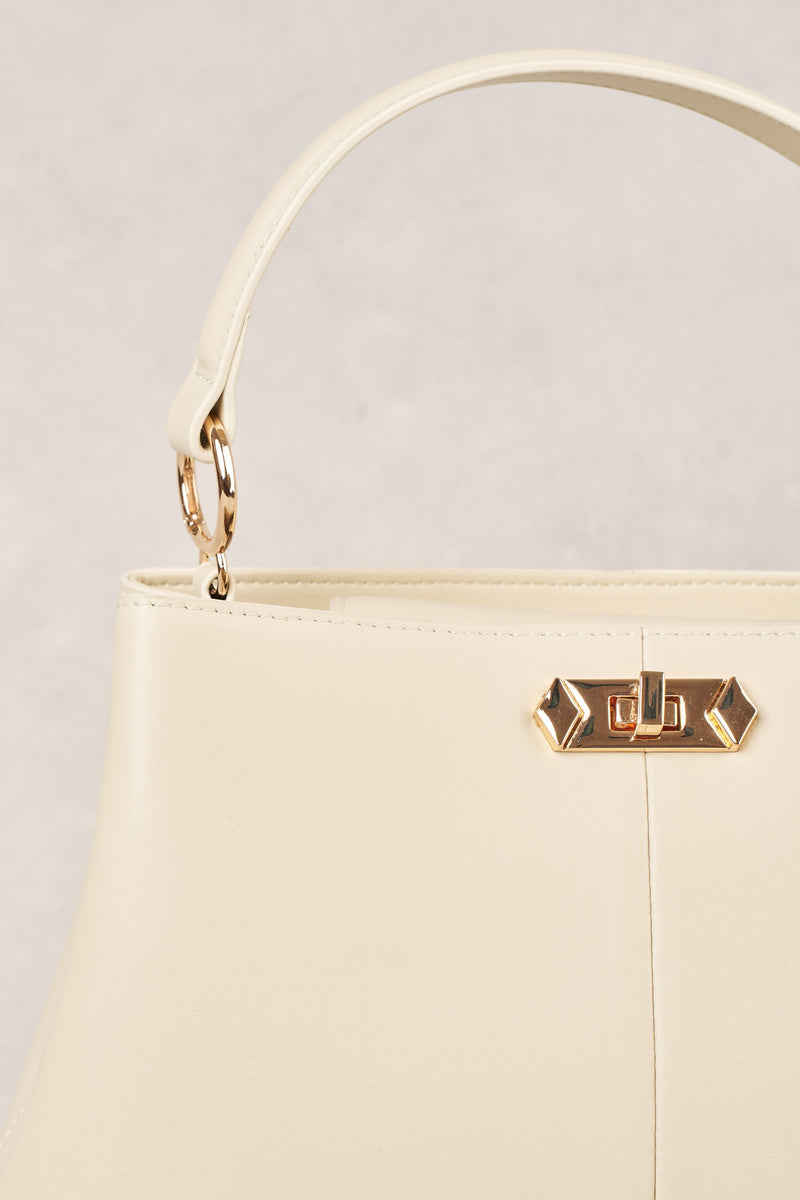 Satchel Tote Bag - Chalk