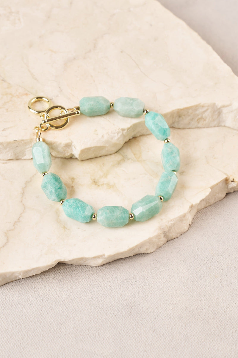 Stone Wrist - Aqua
