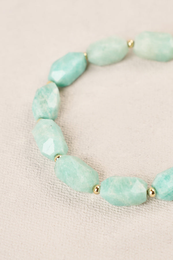 Stone Wrist - Aqua