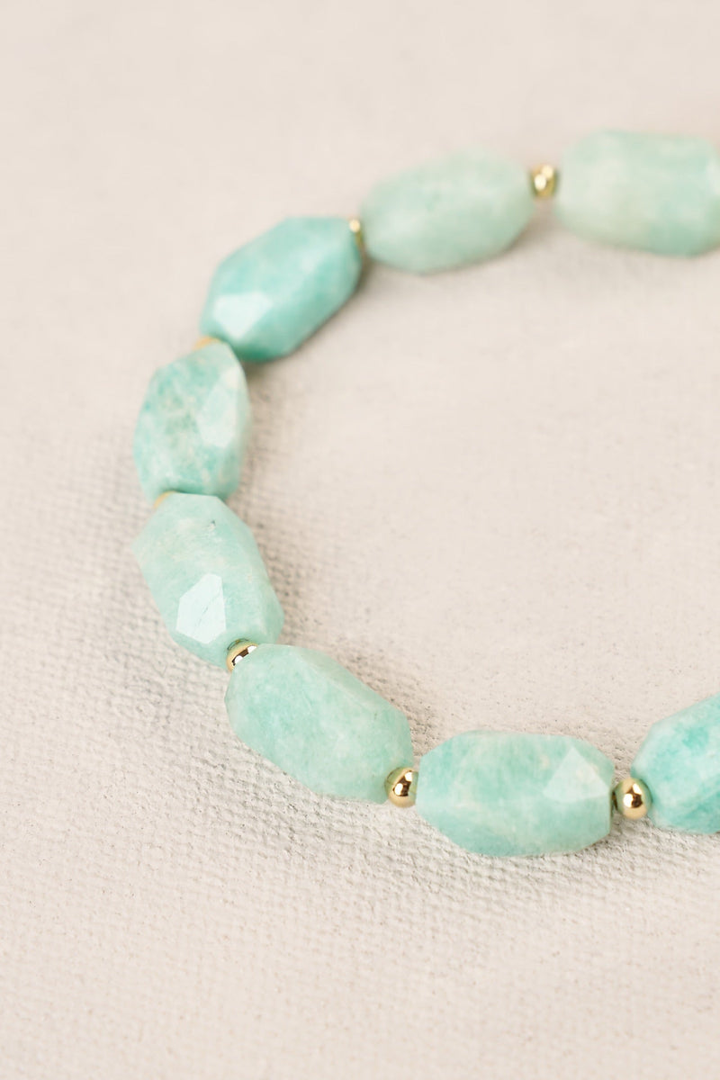 Stone Wrist - Aqua