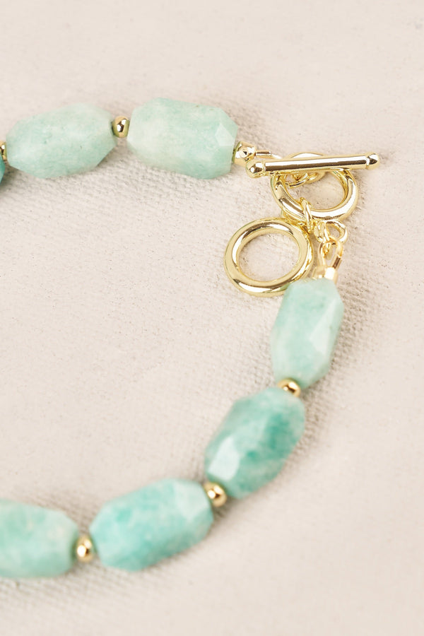 Stone Wrist - Aqua