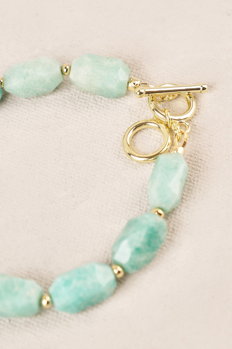 Stone Wrist - Aqua