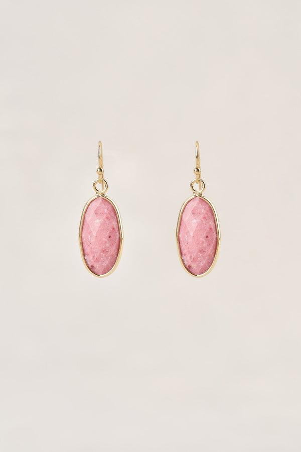Stone Oval Droplets - Terracotta