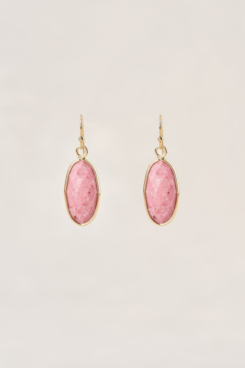 Stone Oval Droplets - Terracotta