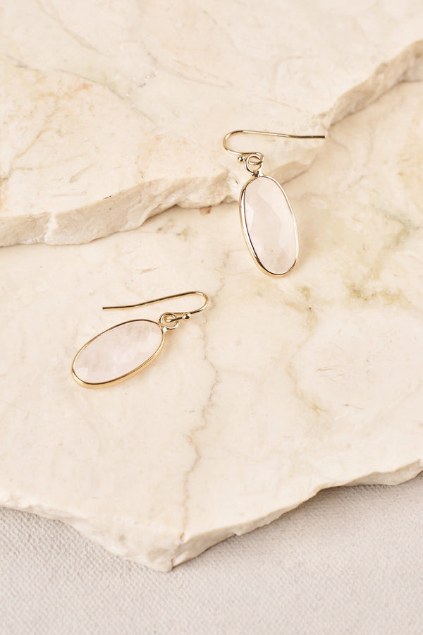 Stone Oval Droplets - Cream
