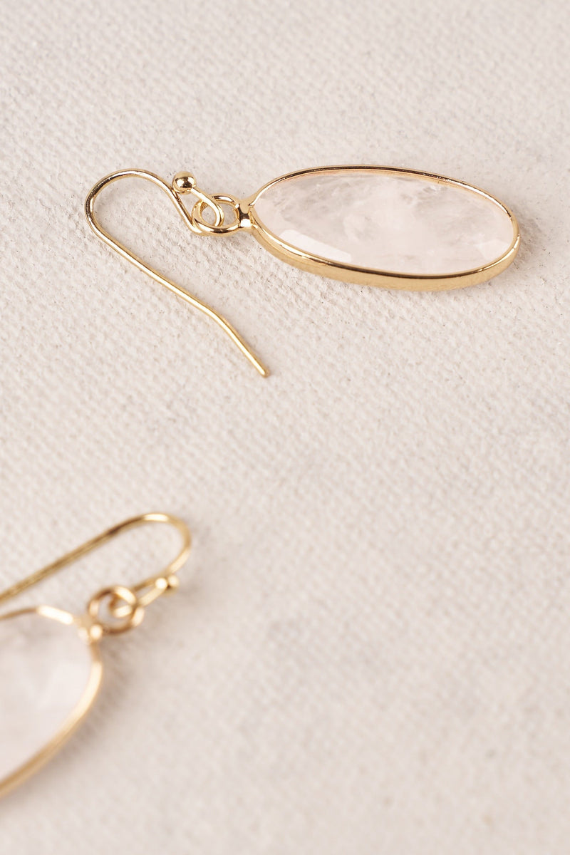 Stone Oval Droplets - Cream