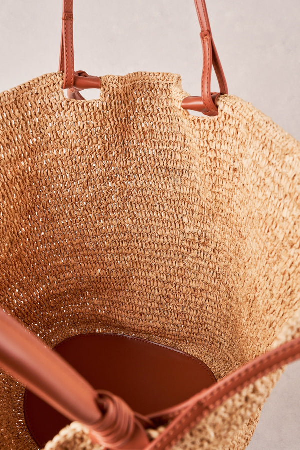 Summer Basket Bag - Tan