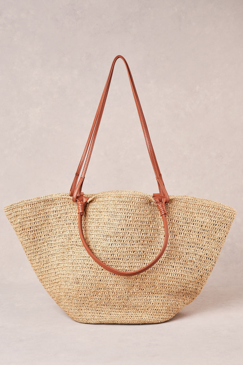 Summer Basket Bag - Tan