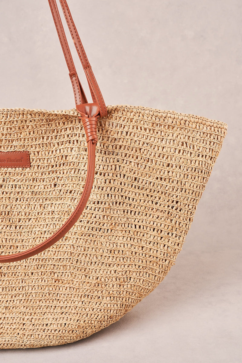 Summer Basket Bag - Tan