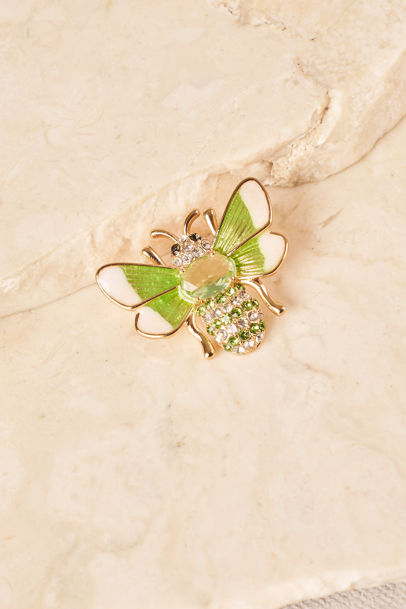 Dia Bee Brooch - Multicolour