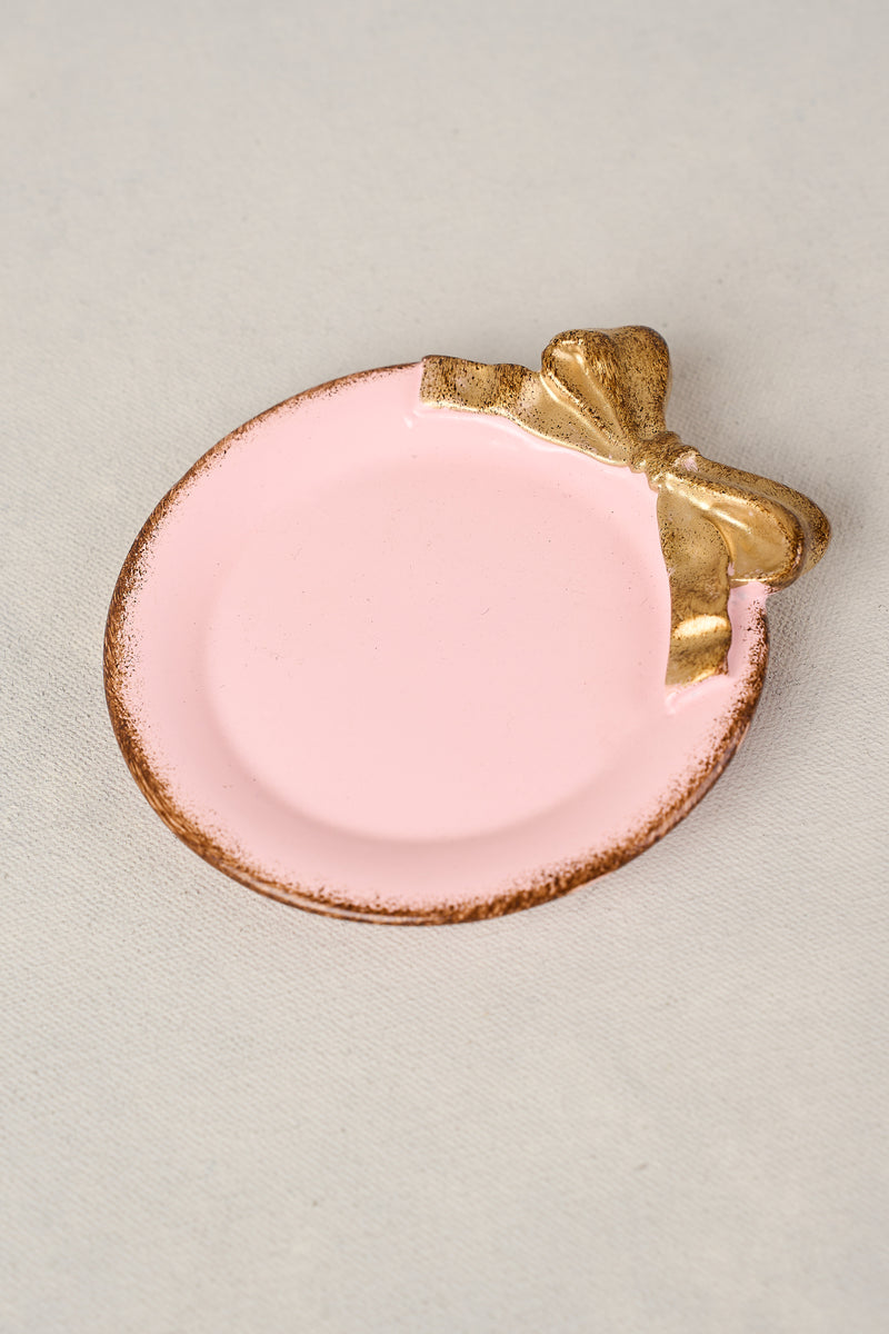 Babette Blush Trinket Plate - pink