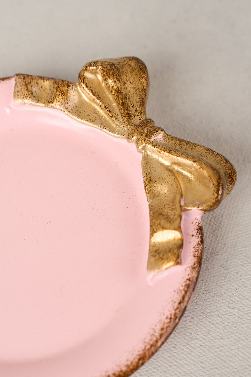 Babette Blush Trinket Plate - pink