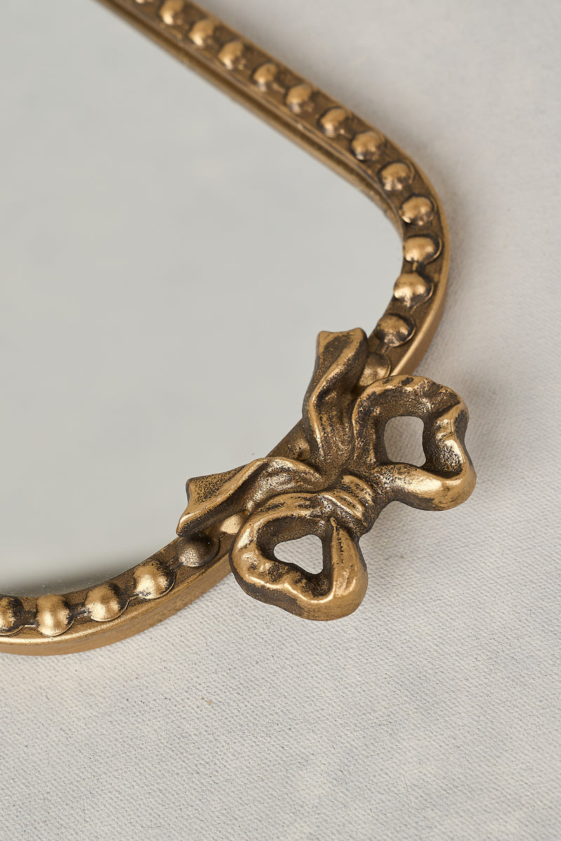 Babette Mirrored Tray - gold