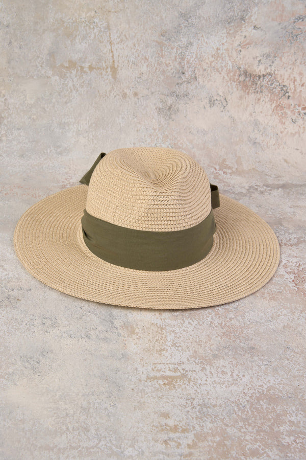 Belle Bow Trim Fedora