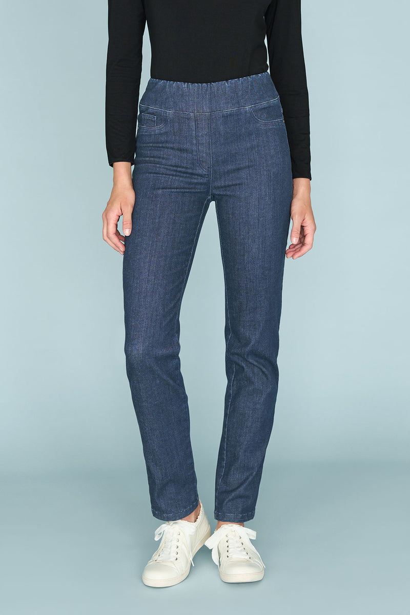 Bengajean Full Length Straight Leg - Indigo Rinse