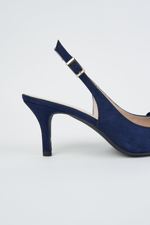 Abbey Suede Sling Back