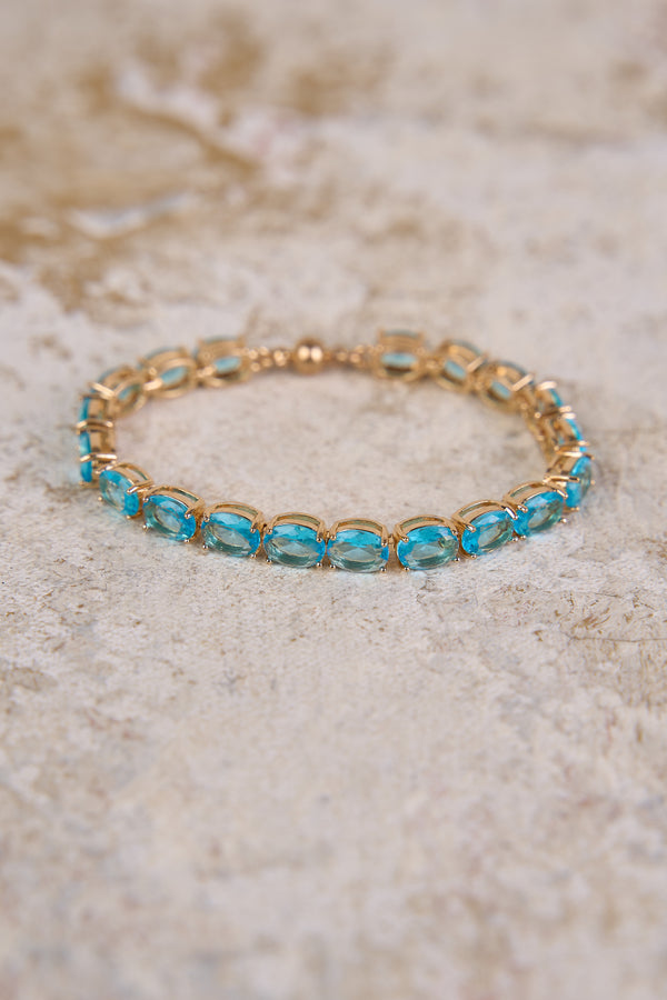 March Birthstone Bracelet