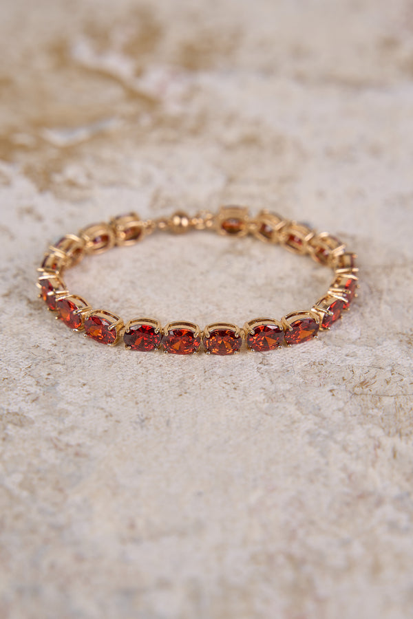 January Birthstone Bracelet