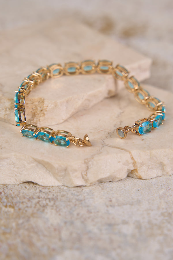 March Birthstone Bracelet