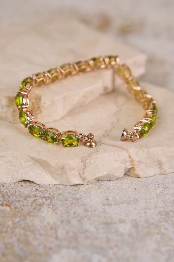 August Birthstone Bracelet