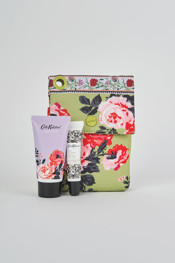 Cath Kidston The Garden Path Hand and Lip Pouch