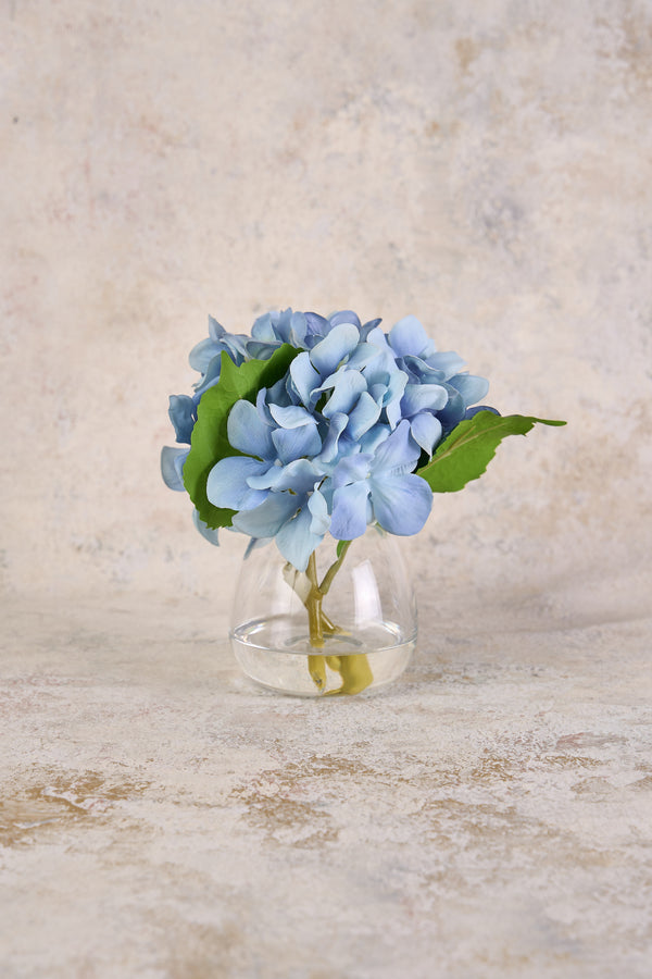 Blue Hydrangeas Vase