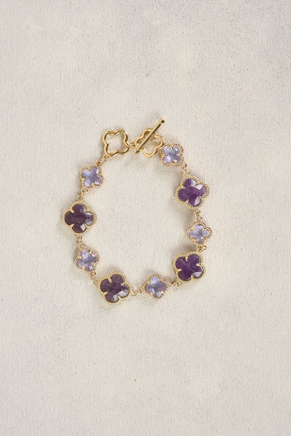 Clover Pendant Bracelet