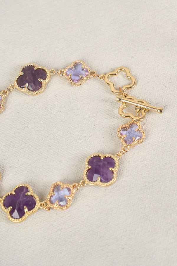 Clover Pendant Bracelet