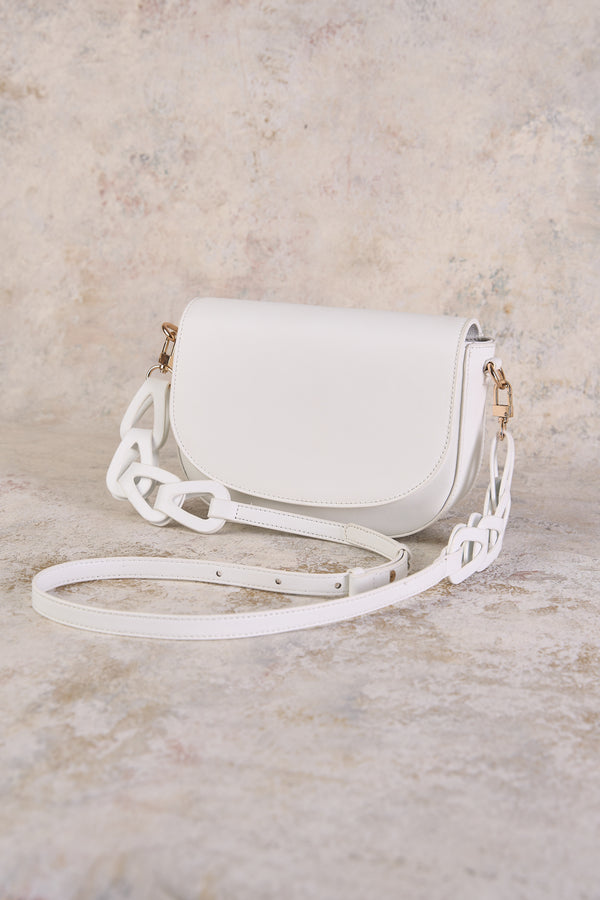 Braided Strap Crossbody Bag