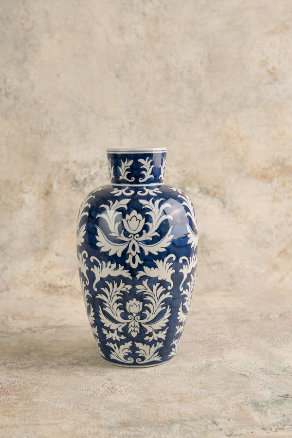 French Blue Vase