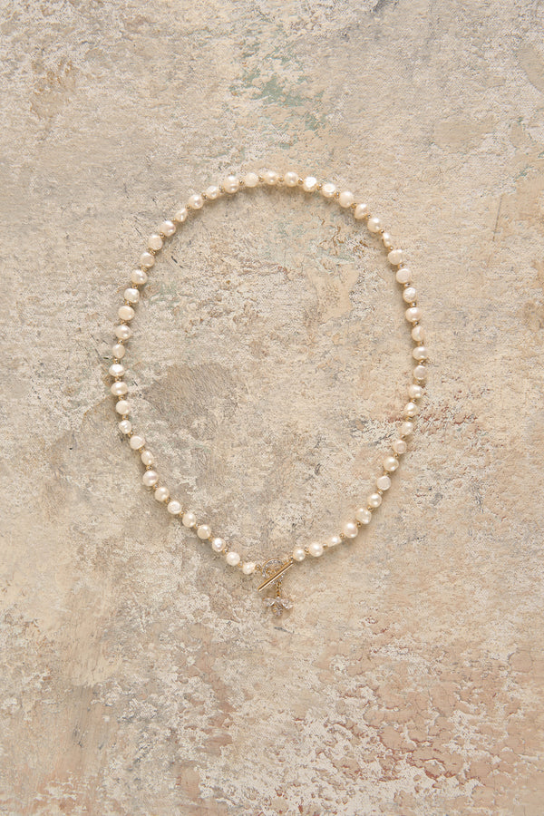 Bee Freshwater Pearl Necklace