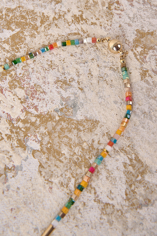 Calypso Pearl Beaded Necklace