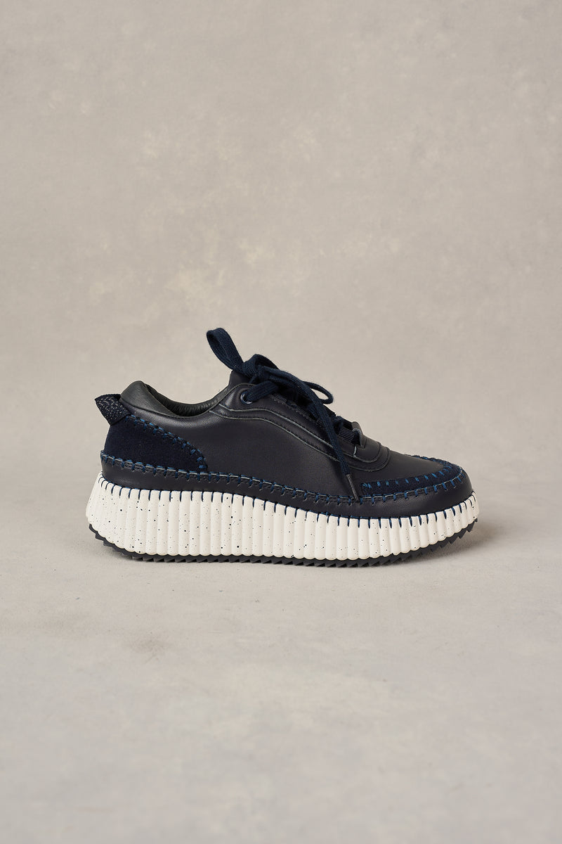 Celine Leather Sneaker - Ink