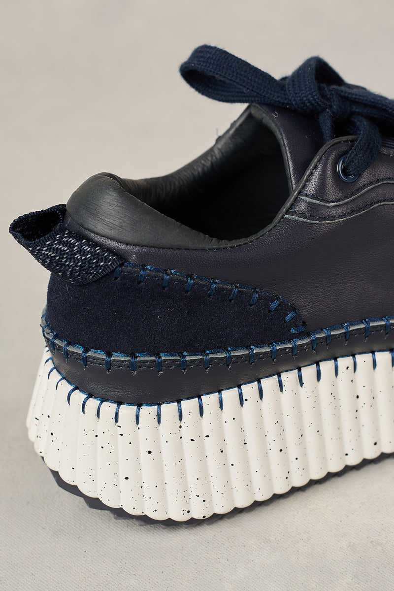 Celine Leather Sneaker - Ink