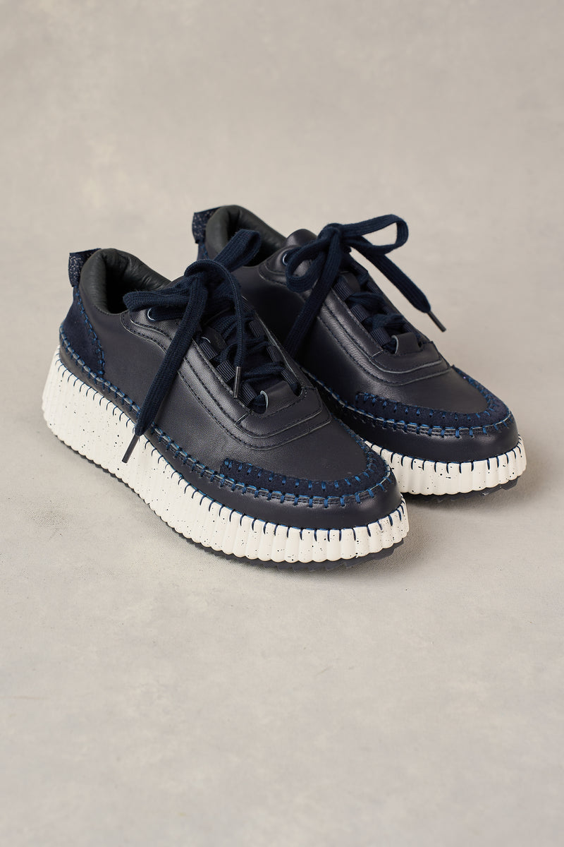 Celine Leather Sneaker - Ink