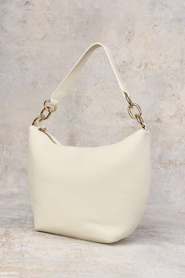 Chain Shoulder Bag - Ivory