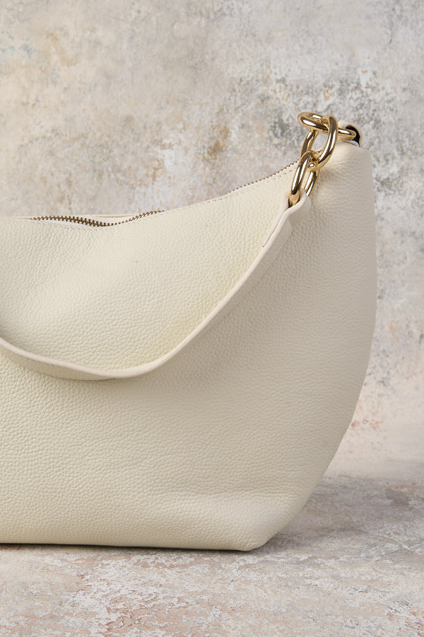 Chain Shoulder Bag - Ivory