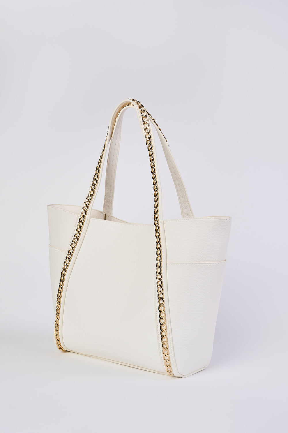 Chain best sale handle tote