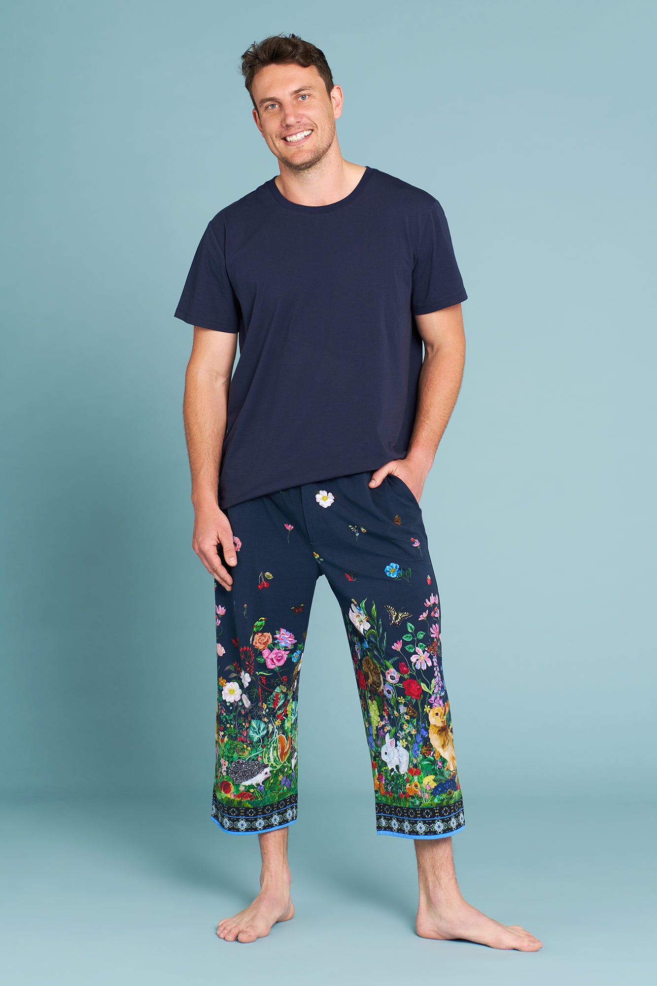 Blue illusion pyjamas new arrivals