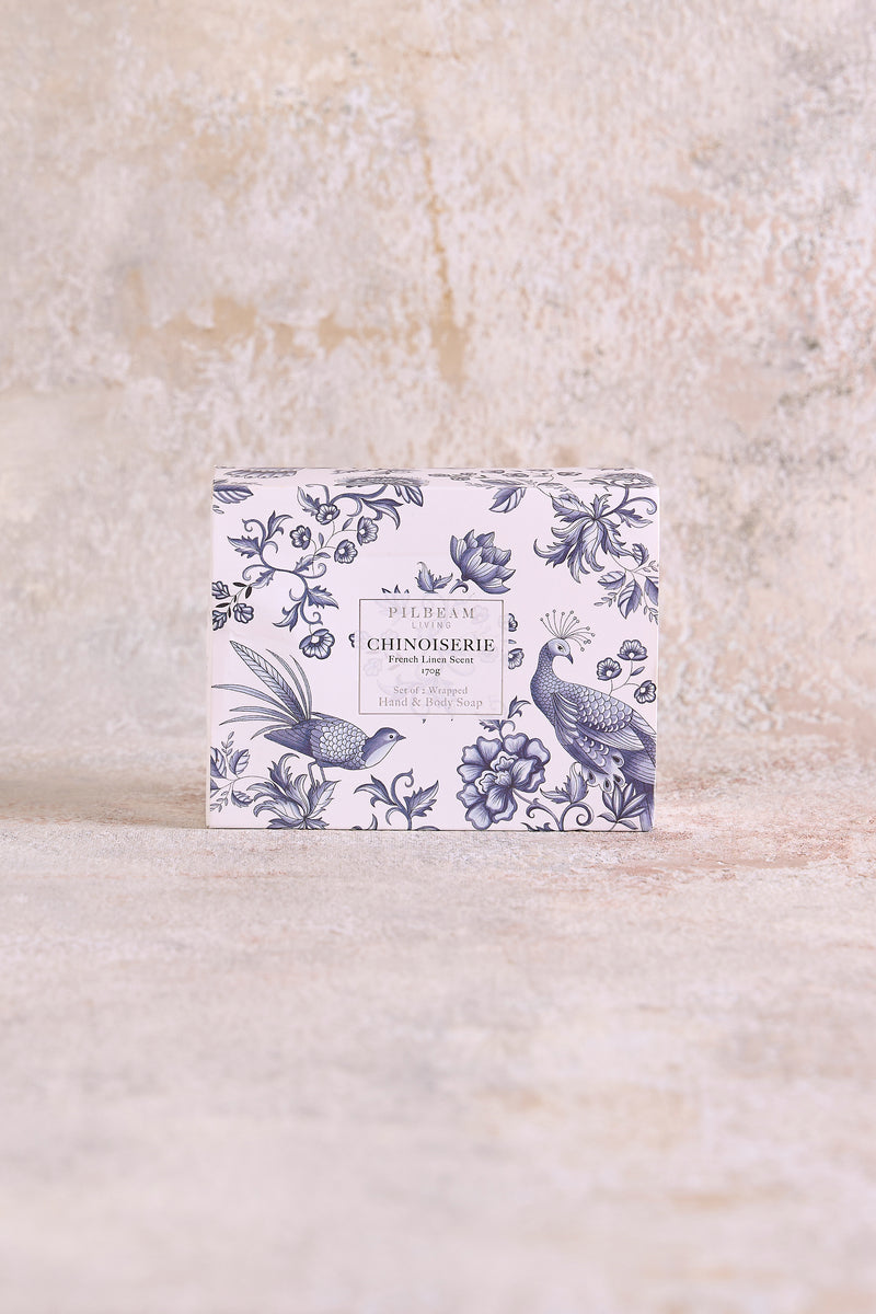 Chinoiserie Scented Soap Gift Set