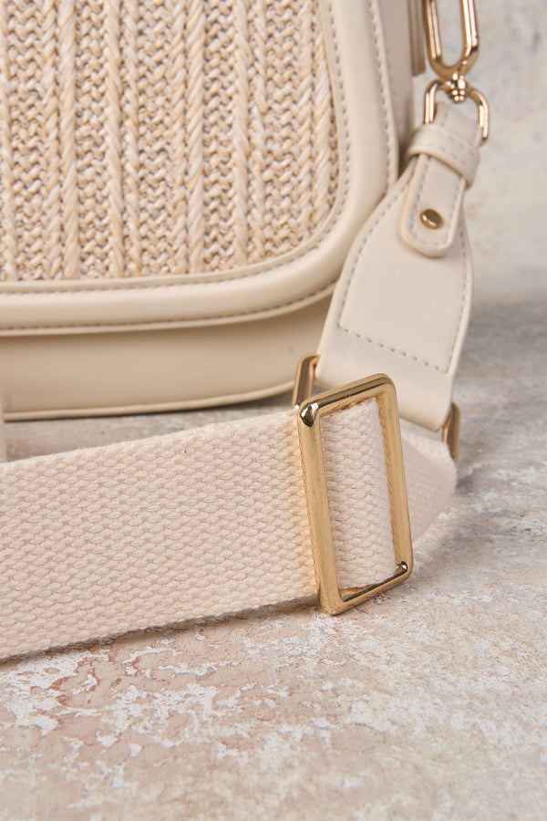 Chloe Woven Crossbody Bag