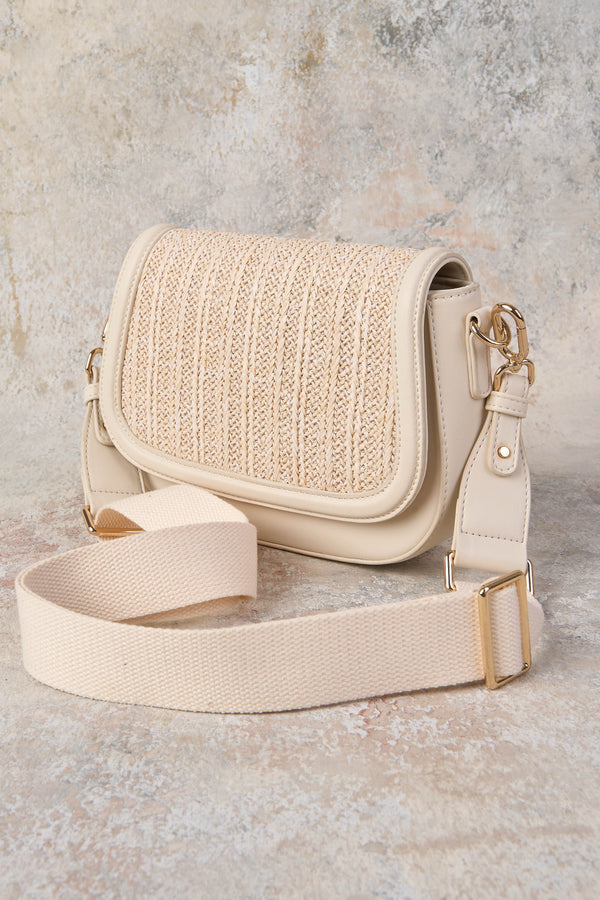 Chloe Woven Crossbody Bag