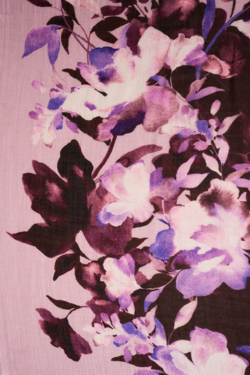 Chocolate Chaud Scarf - Purple