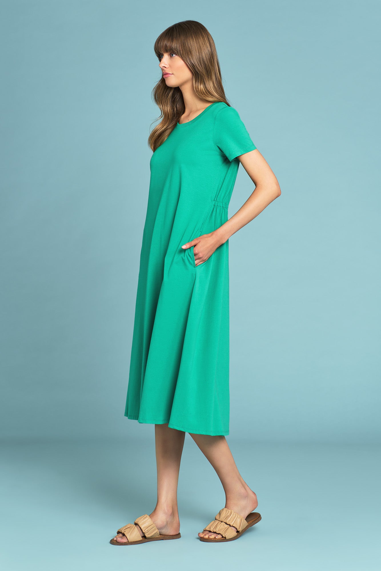 Womens midi sale t shirt dress