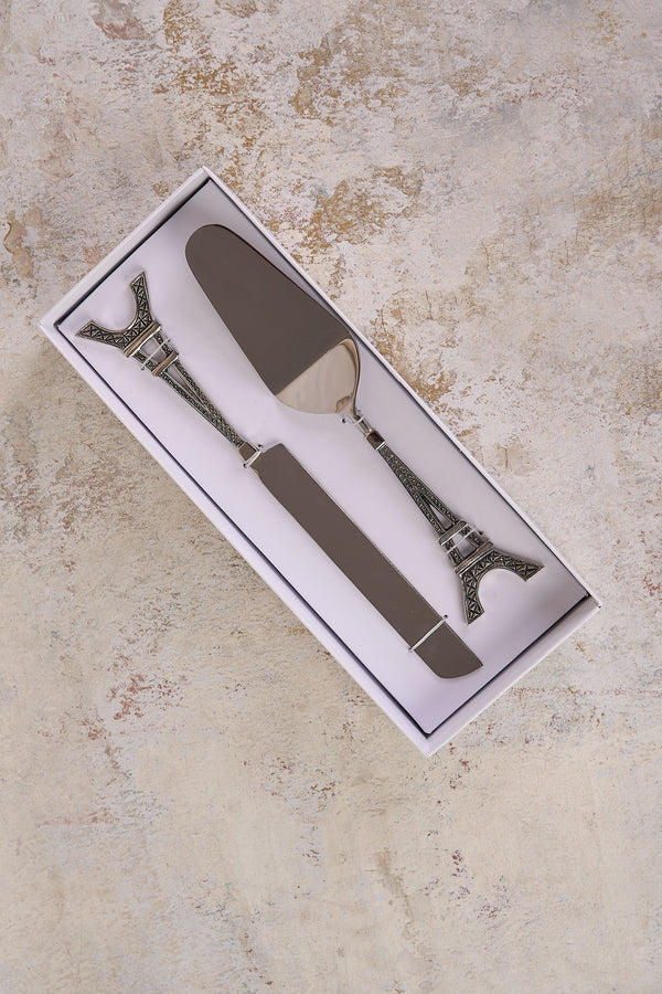 Eiffel Tower Cake Servers