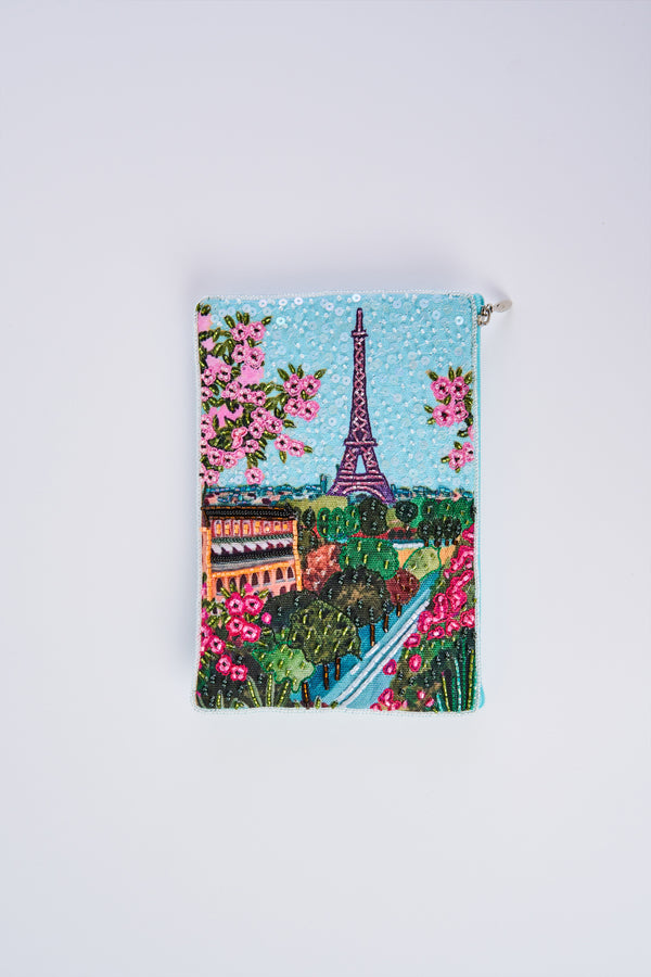 Eiffel Tower Cosmetic Bag