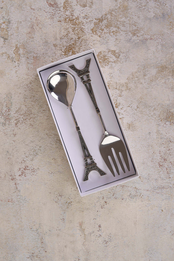 Eiffel Tower Salad Servers